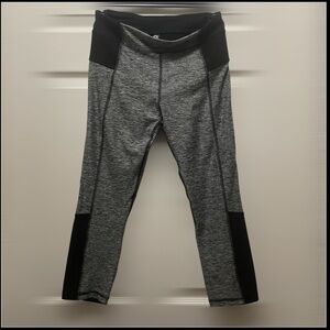 RBX Women’s  Charcoal and Black Athletic Leggings